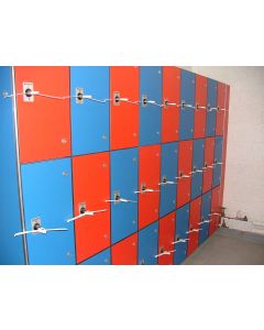 Solid grade laminate lockers