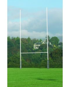 Steel rugby posts