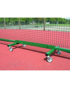Freestanding tennis post trolley
