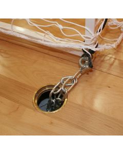 Floor anchors for indoor goals