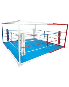 Floor boxing ring - freestanding