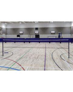 BWF approved socketed badminton posts