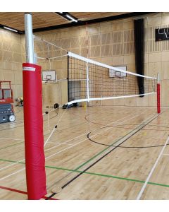 SRX socketed volleyball posts (Fixed height posts)