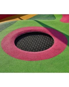 Outdoor sunken trampoline - Kids Tramp "Playground Loop"