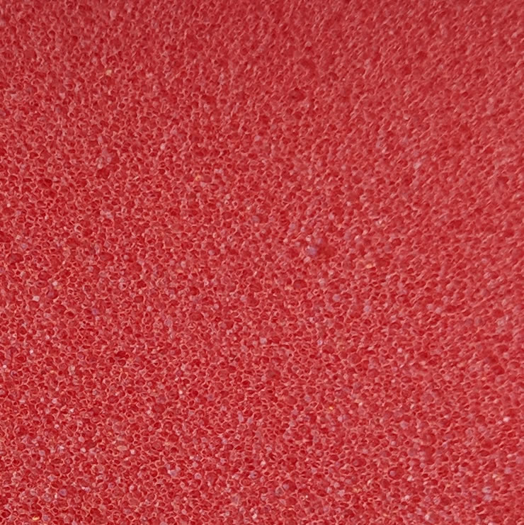 Standard red foam