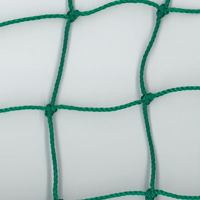 Sports hall divider curtains - green netting