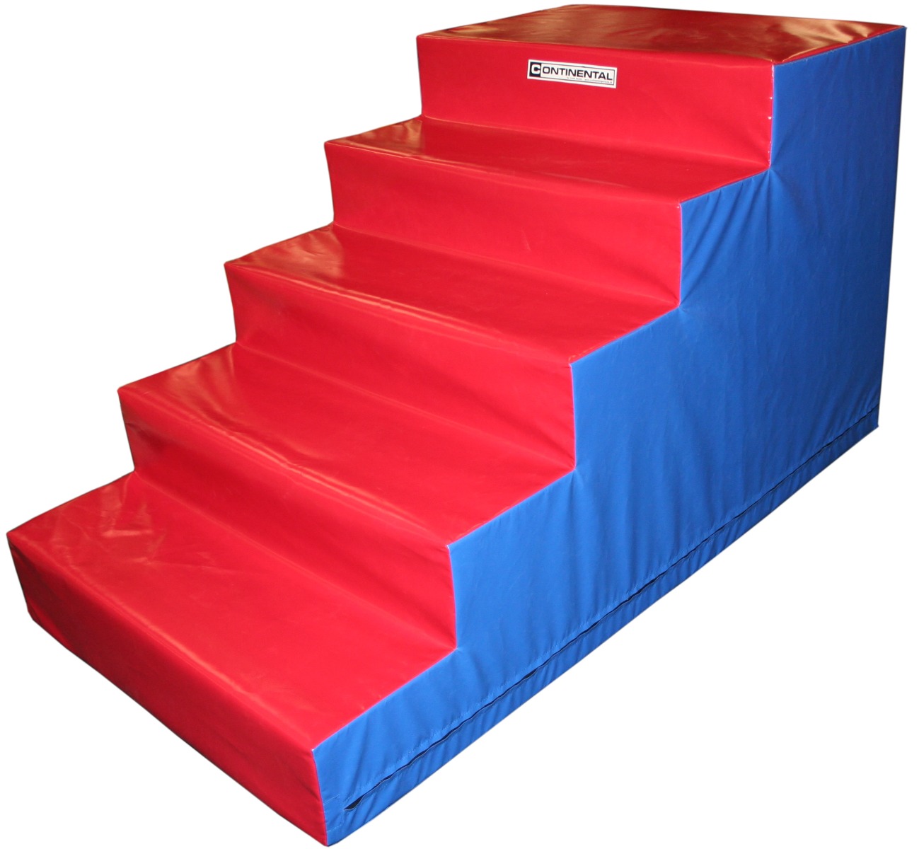 Trampoline foam access steps